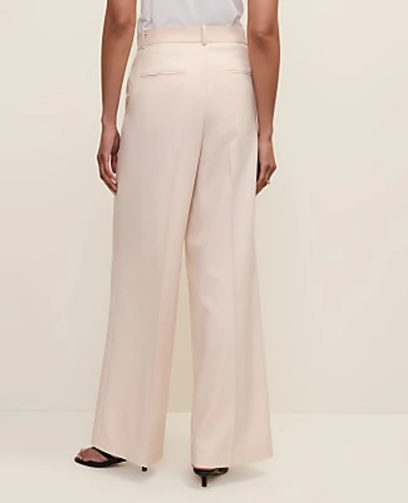 Ann Taylor The Wide-Leg Pant Almond Slice Women's