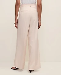 Ann Taylor The Wide-Leg Pant Almond Slice Women's