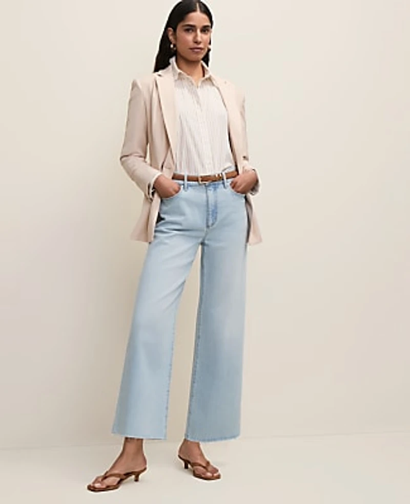 Ann Taylor The Crosby Blazer Almond Slice Women's