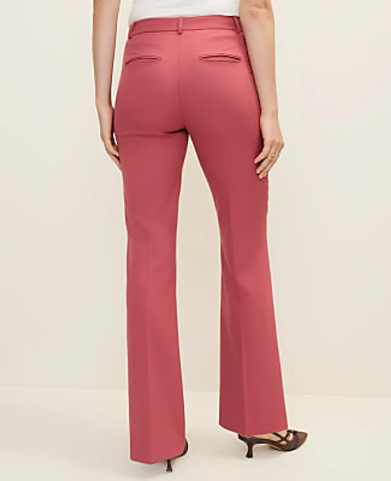 Ann Taylor The Petite High Rise Trouser Rose Clay Women's