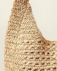 Ann Taylor Oversized Raffia Tote Natural Women's
