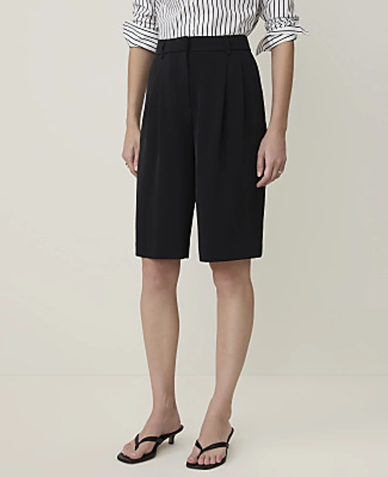 Ann Taylor The Pleated Bermuda Short Women's