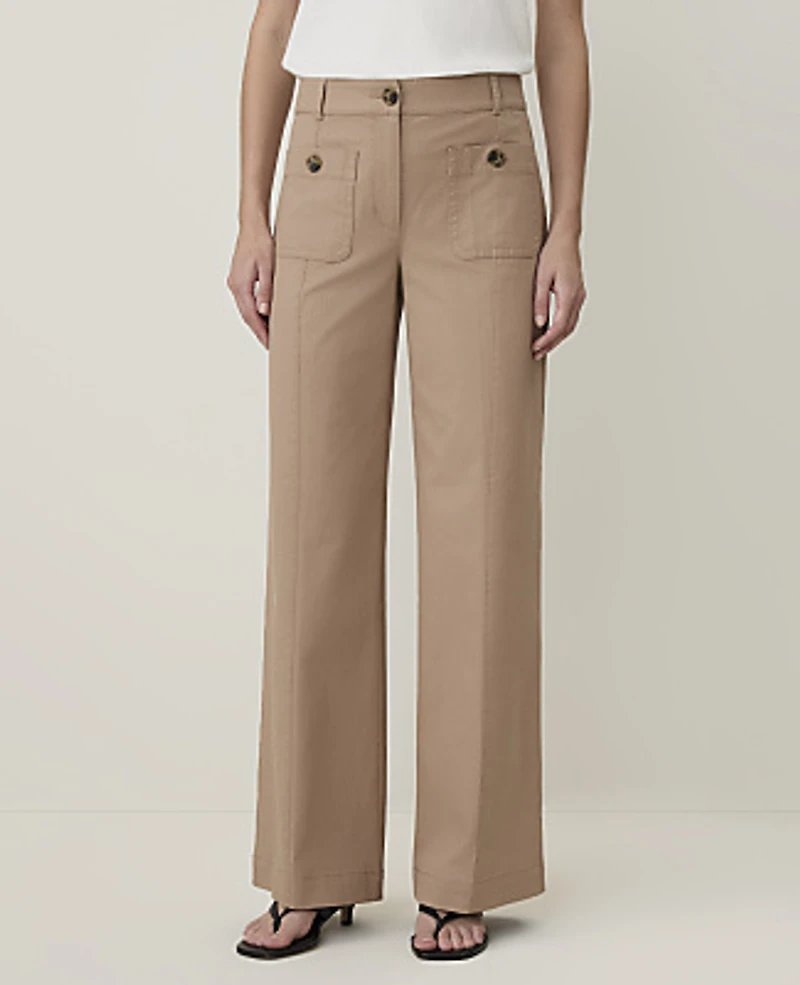Ann Taylor Weekend Patch Pocket Pant Women's