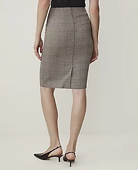 Ann Taylor The Tailored Pencil Skirt Plaid Multi Women's