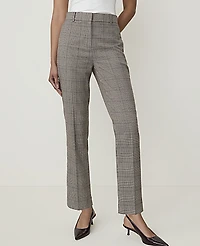 Ann Taylor The High Rise Everyday Ankle Pant Plaid Multi Women's