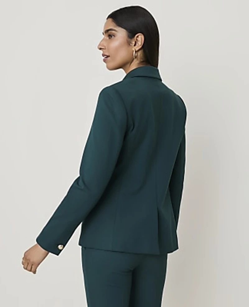 Ann Taylor The Single Button Blazer Ponte Women's