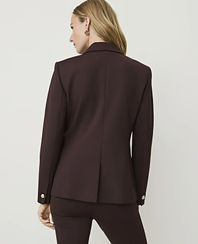 Ann Taylor The Single Button Blazer Ponte Women's