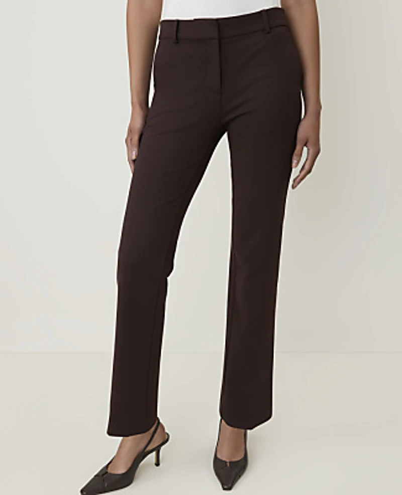 Ann Taylor The Straight Pant Ponte Women's
