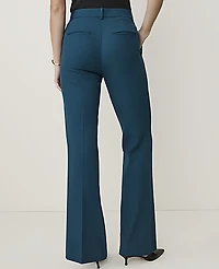 Ann Taylor The Flare Trouser — Curvy Fit Deep Forest Pine Women's