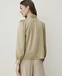 Ann Taylor Bow Blouse Women's