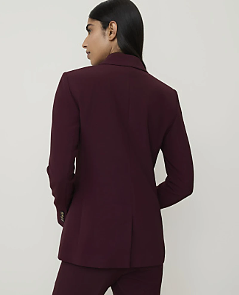 Ann Taylor The Petite Greenwich Blazer Purest Plum Women's