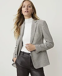 Ann Taylor The Petite Hutton Blazer Cafe Au Lait Women's