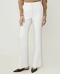 Ann Taylor The Petite Flare Trouser Winter White Women's