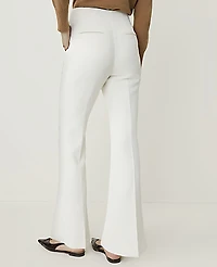 Ann Taylor The Petite Flare Trouser Winter White Women's