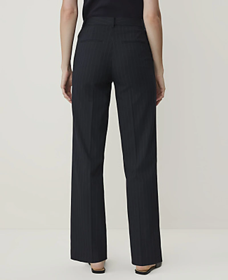 Ann Taylor The Pinstripe Caroline Pant Navy Stripe Women's