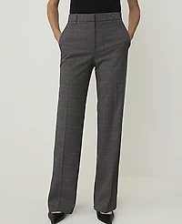 Ann Taylor The Petite Caroline Pant Dark Plaid Women's