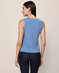 Ann Taylor Draped Sleeveless Top Women's