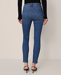 Ann Taylor Mid Rise Skinny Jeans Classic Wash — Curvy Fit Women's