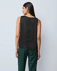 Ann Taylor Satin Tank Top Women's