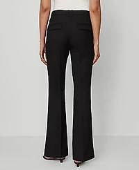 Ann Taylor The Slim Flare Trouser Bi-Stretch - Curvy Fit Women's