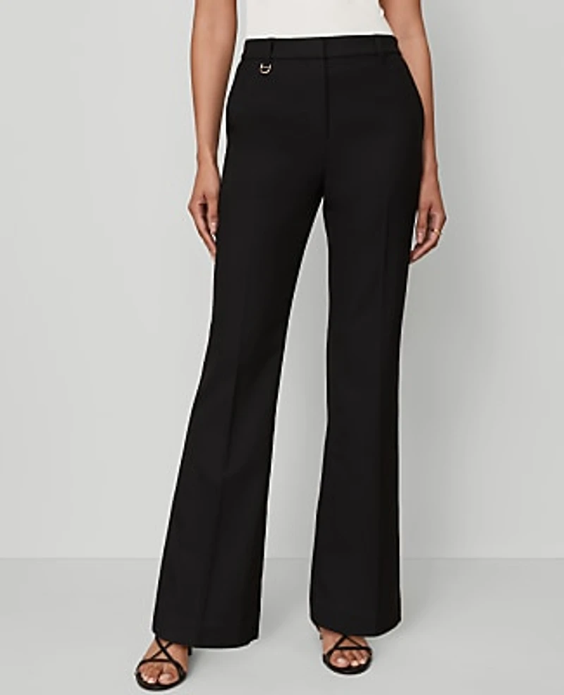 Ann Taylor The Petite Slim Flare Trouser Bi-Stretch Women's