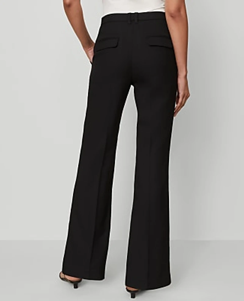 Ann Taylor The Petite Slim Flare Trouser Bi-Stretch Women's