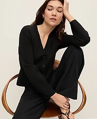 Ann Taylor V-Neck Cardigan Women's