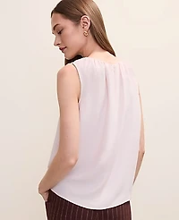 Ann Taylor Shirred Tank Top Women's