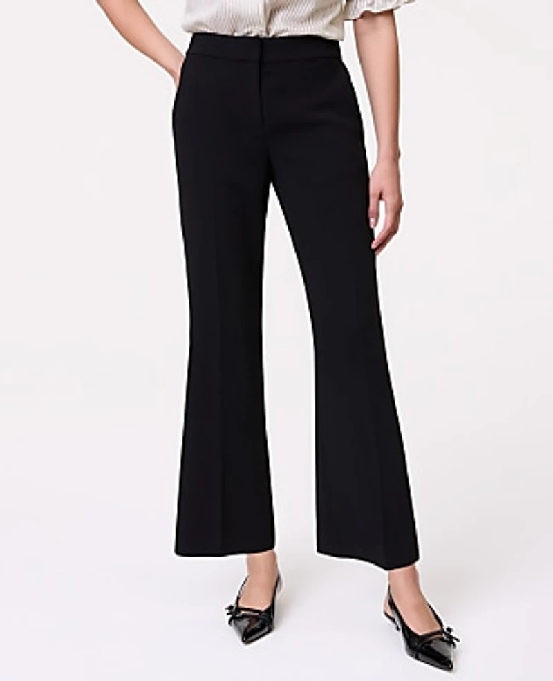 Ann Taylor The Relaxed Jayne Trouser Textured Crepe Women's