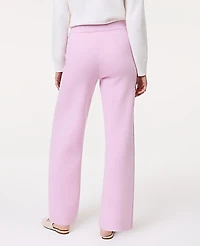 Ann Taylor Weekend Easy Fit Wide-Leg Sweater Pant Women's