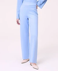 Ann Taylor Weekend Easy Fit Wide-Leg Sweater Pant Women's