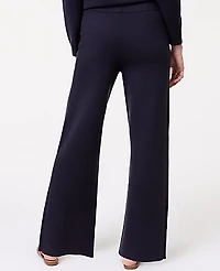 Ann Taylor Weekend Easy Fit Wide-Leg Sweater Pant Women's