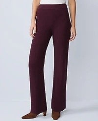 Ann Taylor Petite Weekend Collection Waffle Sweater Pant Women's