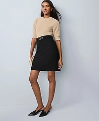 Ann Taylor Petite Metallic Sweater T-Shirt Women's