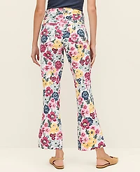 Ann Taylor The Weekend Floral Cropped Boot Jean Women's