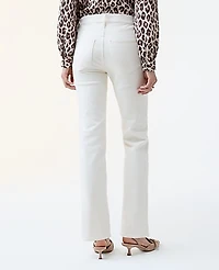 Ann Taylor The Petite Slim Jean — Curvy Fit Ivory Women's