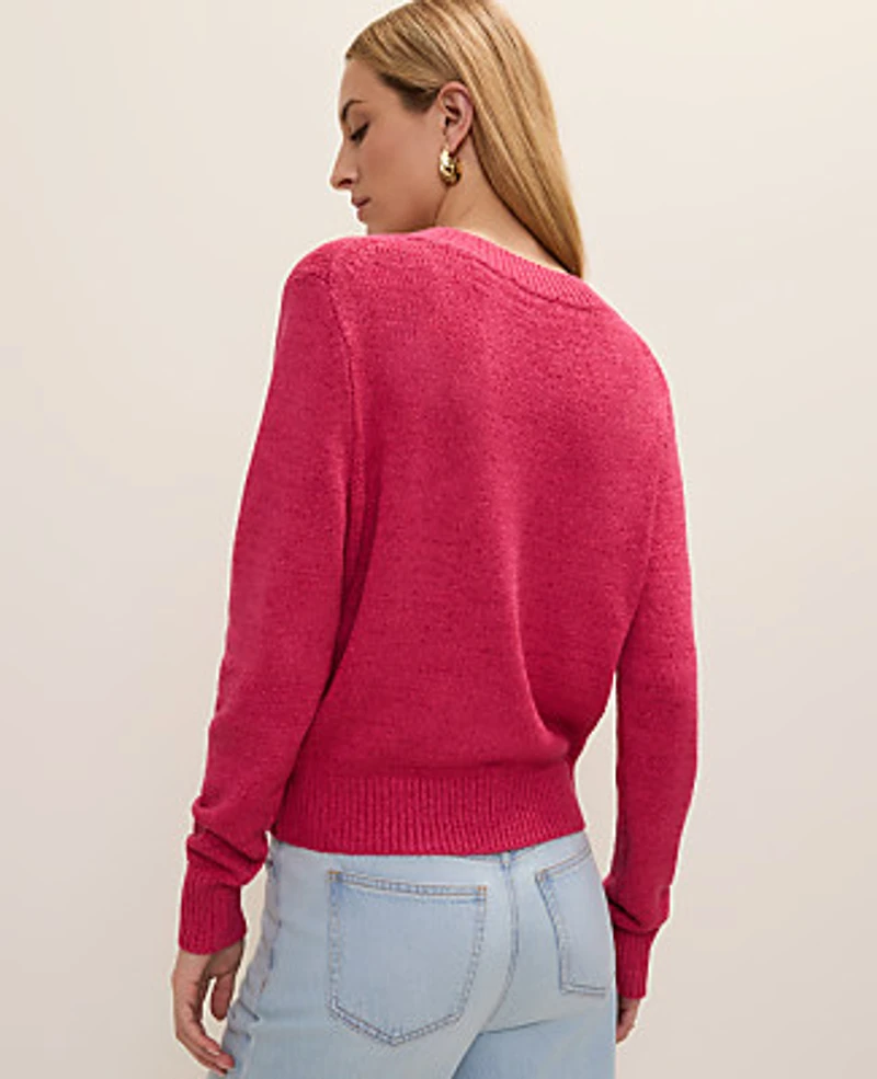 Ann Taylor Weekend Crew Neck Sweater Women's