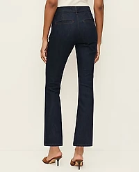 Ann Taylor The Cropped Boot Jean Classic Rinse Wash Women's