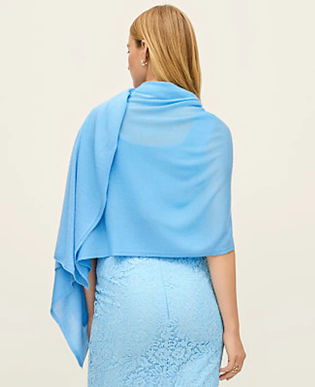 Ann Taylor Oversized Wrap Scarf Women's