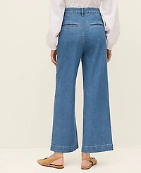 Ann Taylor The Weekend Trouser Jean Light Wash Women's