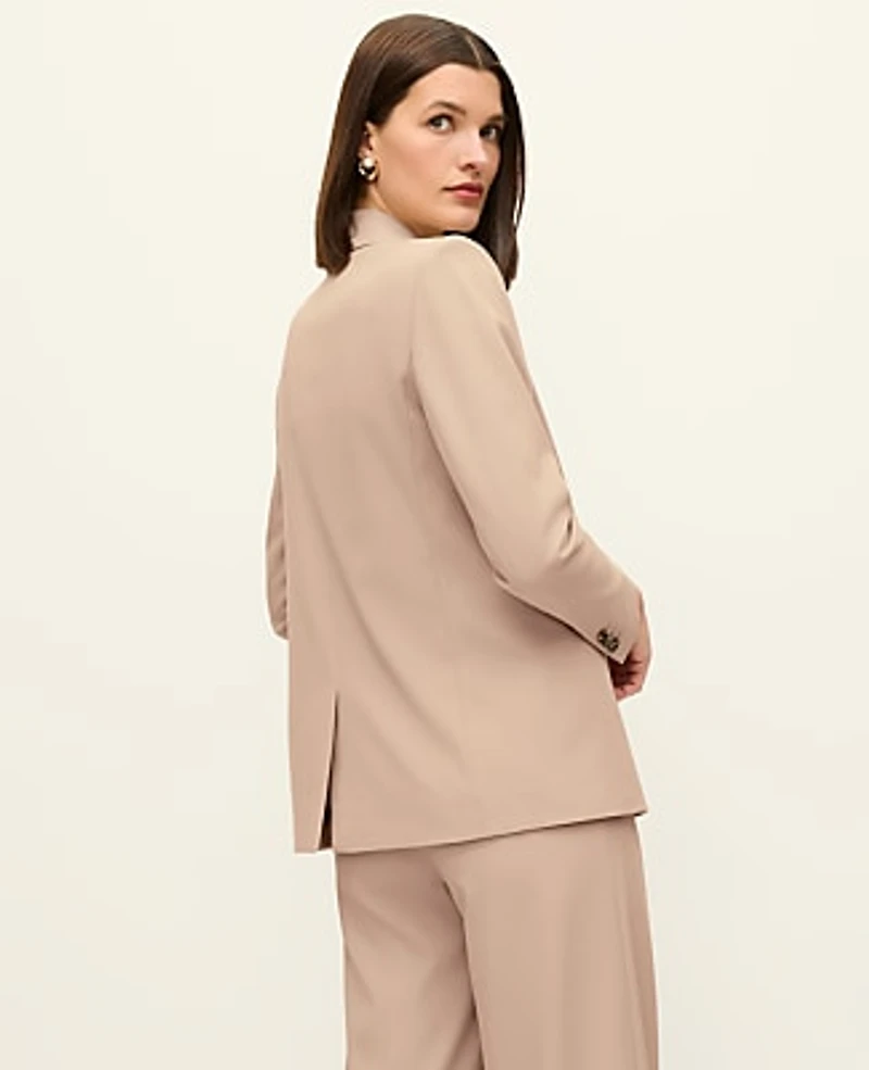 Ann Taylor The Petite Modern Blazer Cool Sesame Women's