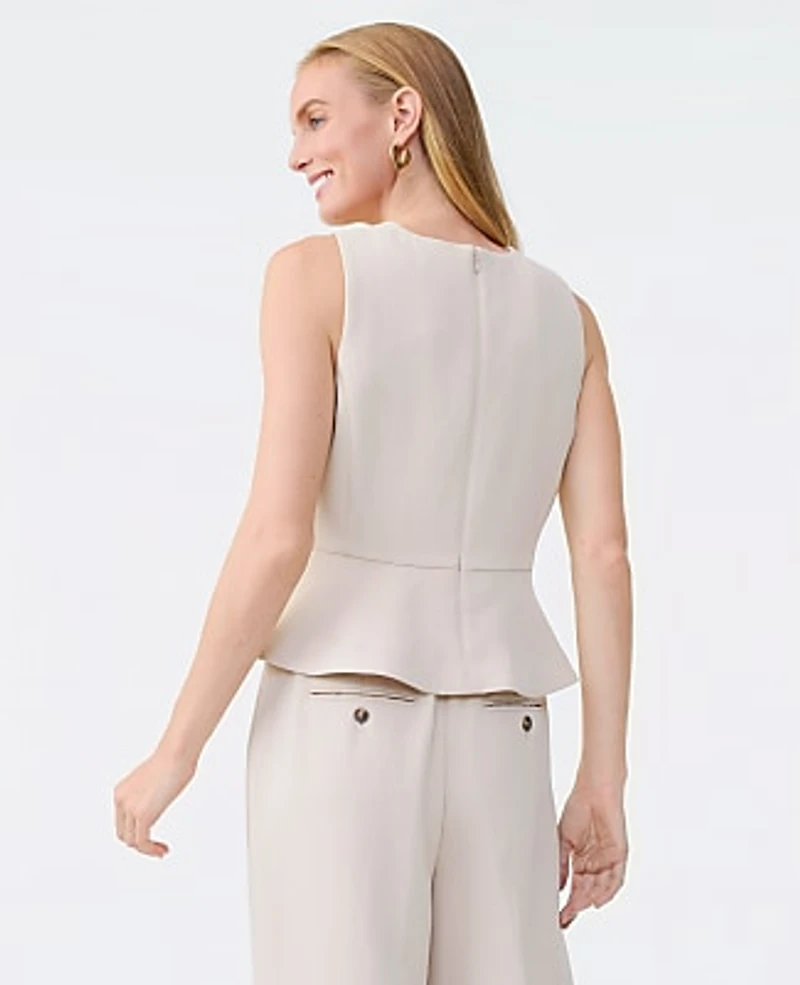 Ann Taylor Peplum Top Women's
