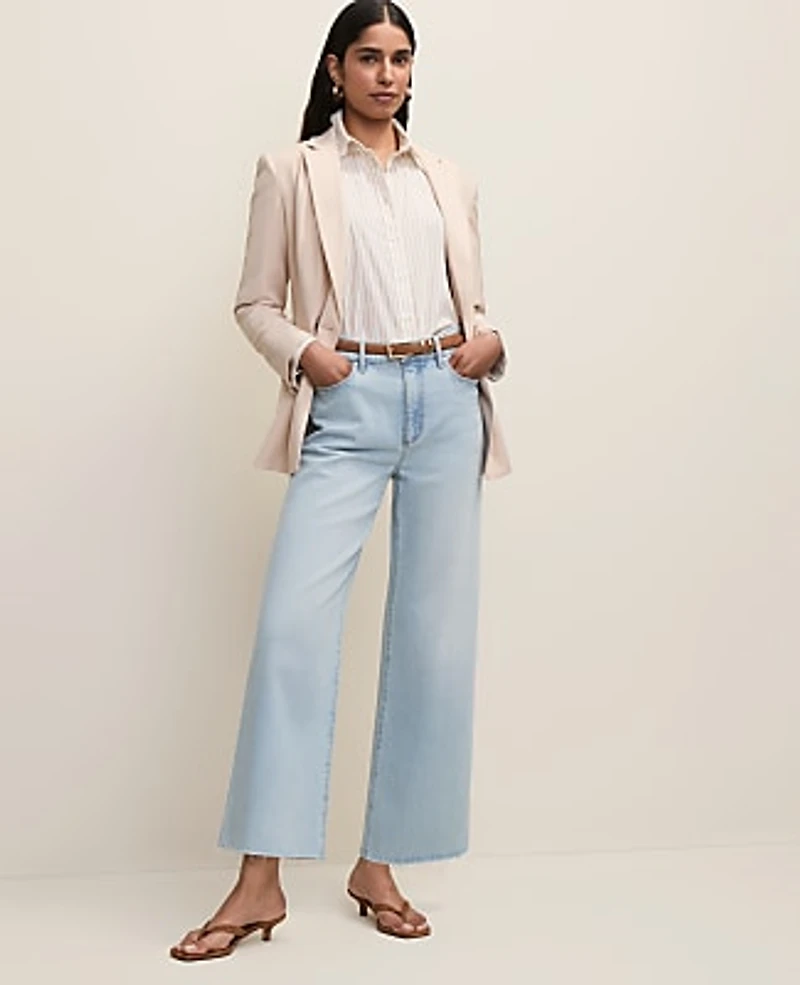 Ann Taylor The Petite Crosby Blazer Almond Slice Women's