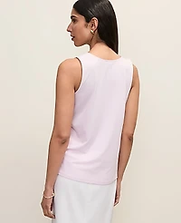 Ann Taylor Mixed Media Tank Top Women's
