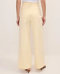 Ann Taylor The Petite Denim Trouser Lemon Pavlova Women's