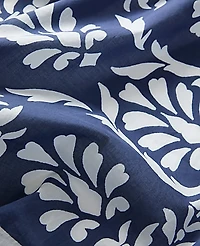 Ann Taylor Floral Scarf Daydream Blue Women's