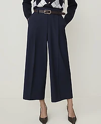 Ann Taylor The Belted Culotte Pant Night Sky Women's