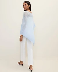 Ann Taylor Weekend Crochet Poncho Women's