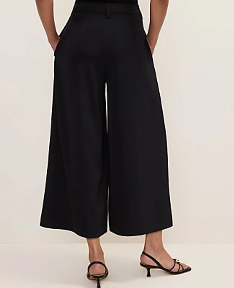 Ann Taylor The Petite Pintucked Culotte Pant Women's