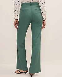 Ann Taylor The Petite Straight Trouser Shadowy Jade Women's